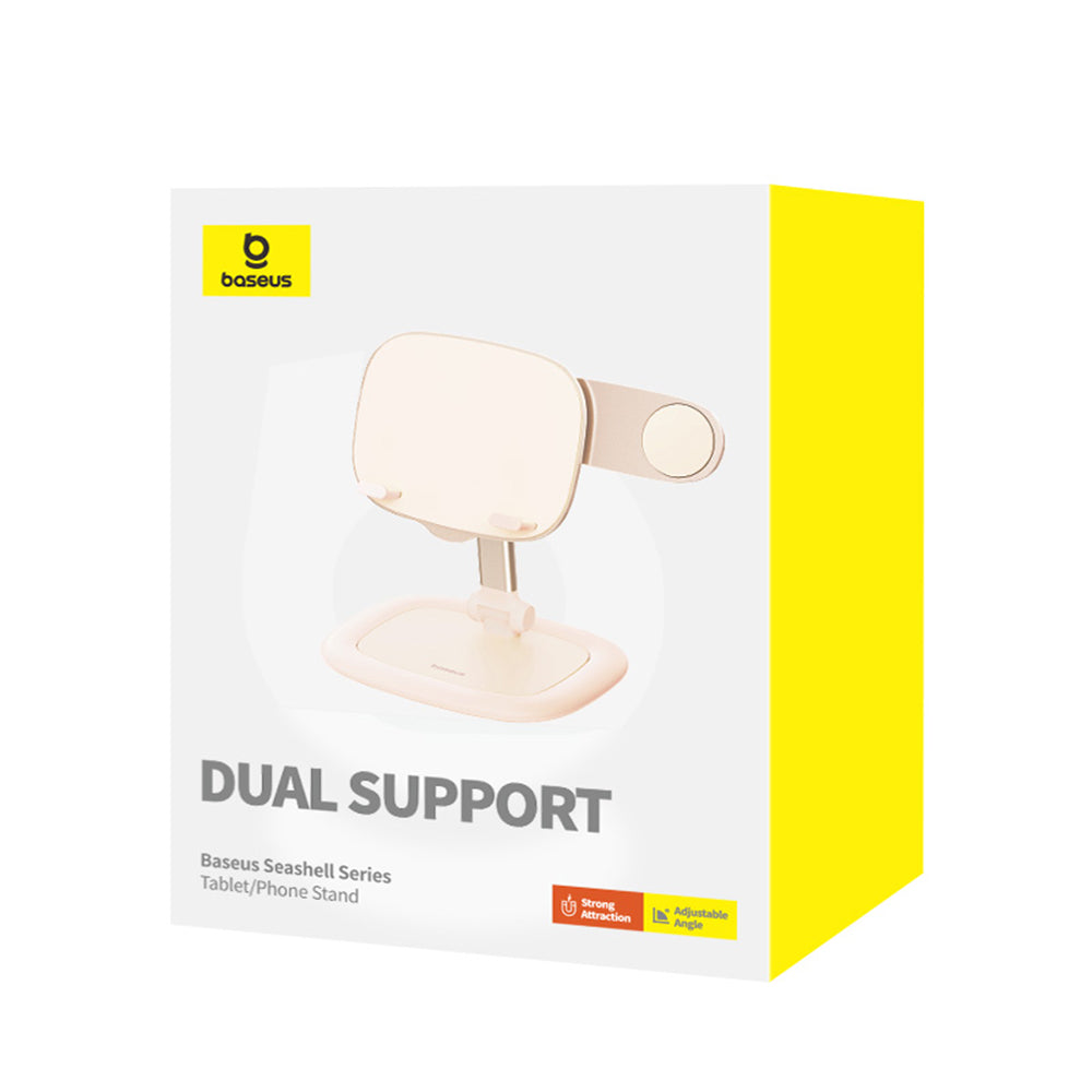 Podstawka na biurko Baseus Seashell Dual, Uniwersalna, Różowa B10451501411-00