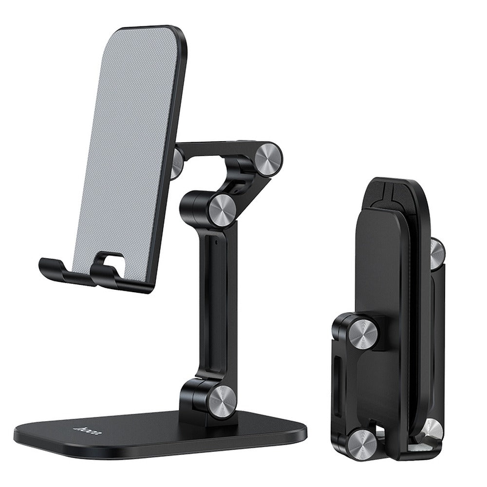 Stojak biurkowy HOCO Excelente PH34 na telefon / tablet, 4.7 cala - 13 cali, Czarny