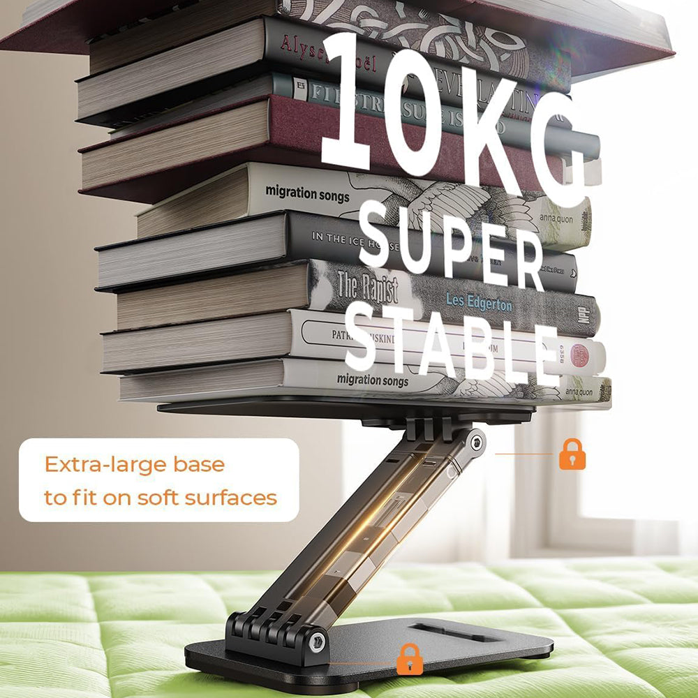 Stojak biurkowy Lisen na telefon / tabletę, 4 cale - 15,9 cala, Czarny YL0424080007