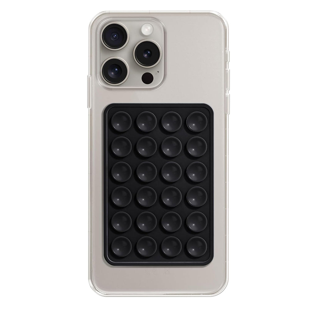 Uchwyt z Przyssawkami Techsuit SB-PAD, Czarny