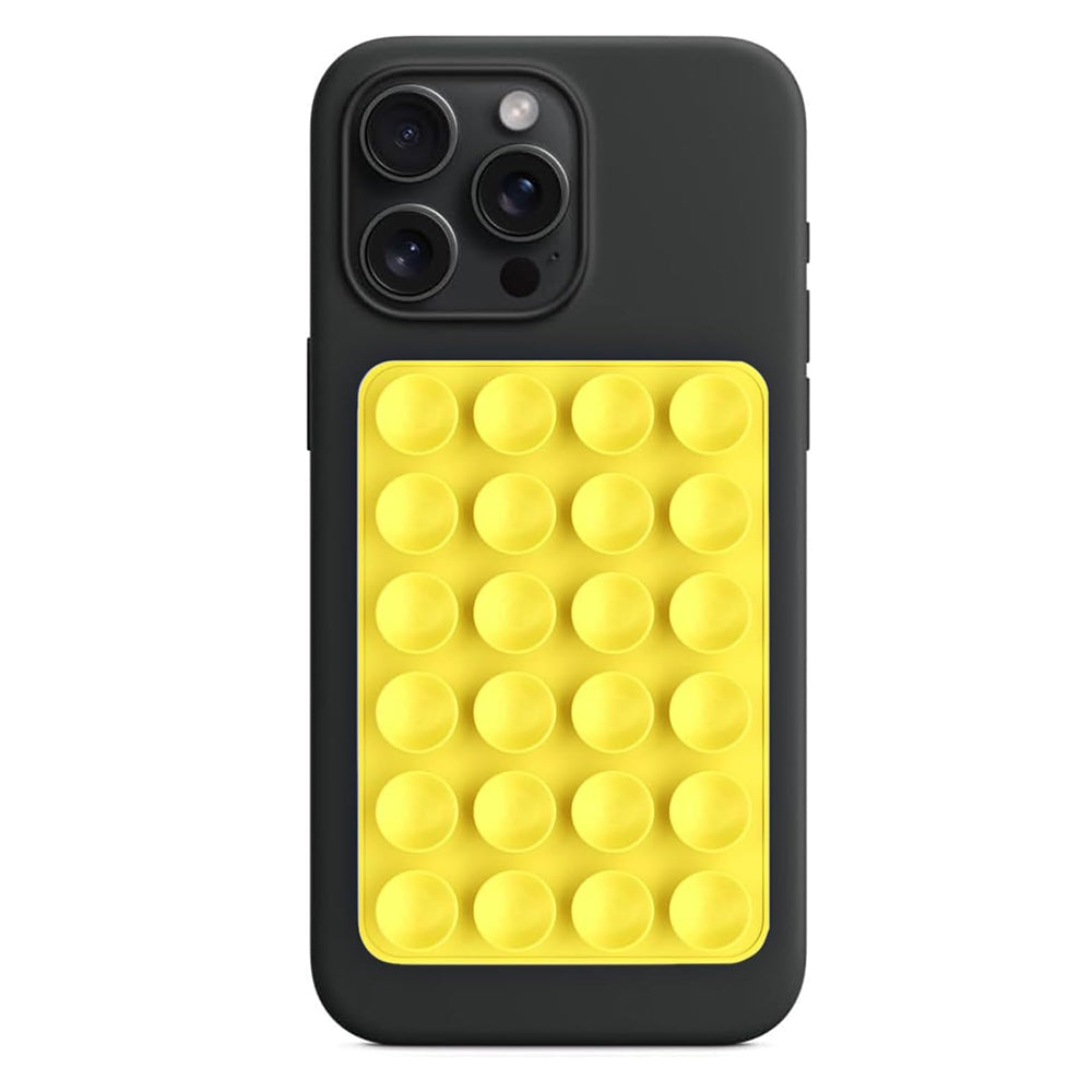 Uchwyt z Przyssawkami Techsuit SY-PAD, Żółty