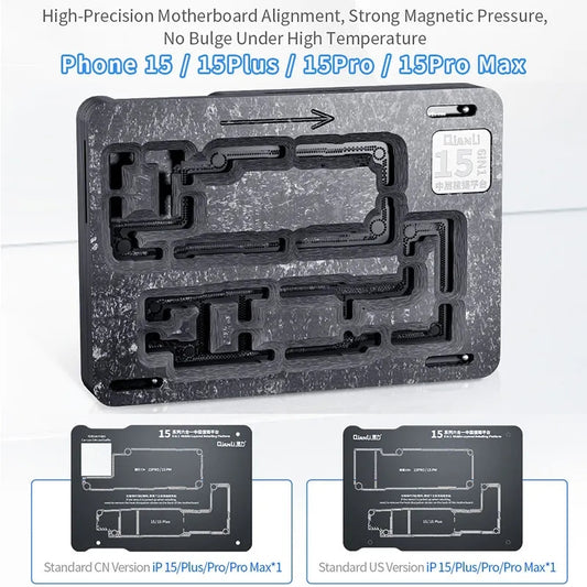 Magnetyczny uchwyt roboczy PCB QIANLI dla Apple iPhone 15 Series