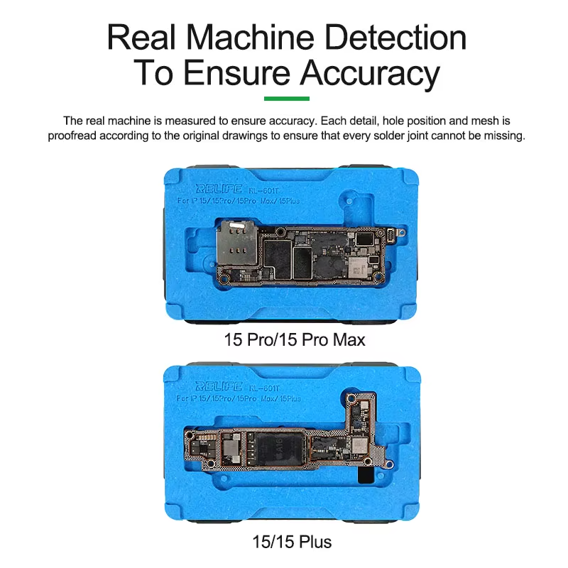 Stacja robocza do reballingu Relife RL-601T dla Apple iPhone X - 15 Series