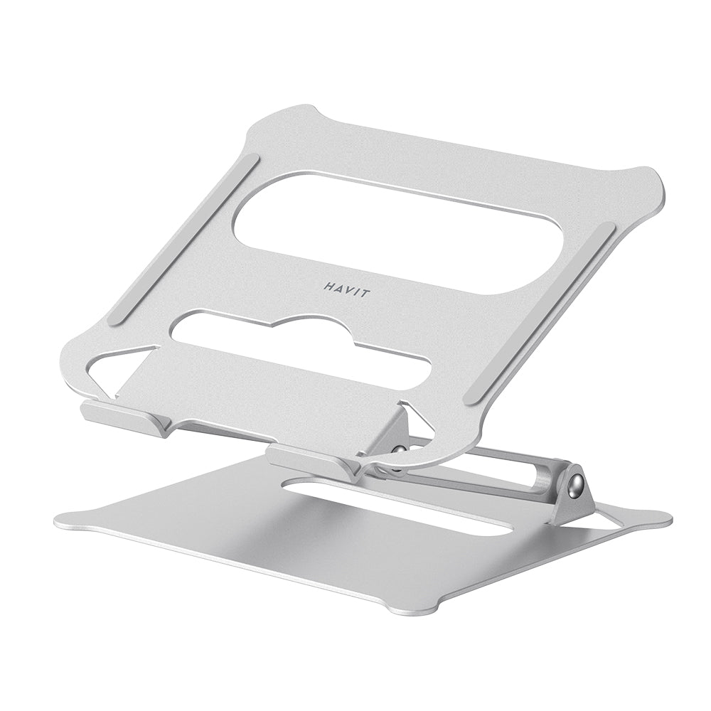 Podstawka HAVIT H740 do laptopa 10 cali - 17 cali, Srebrna