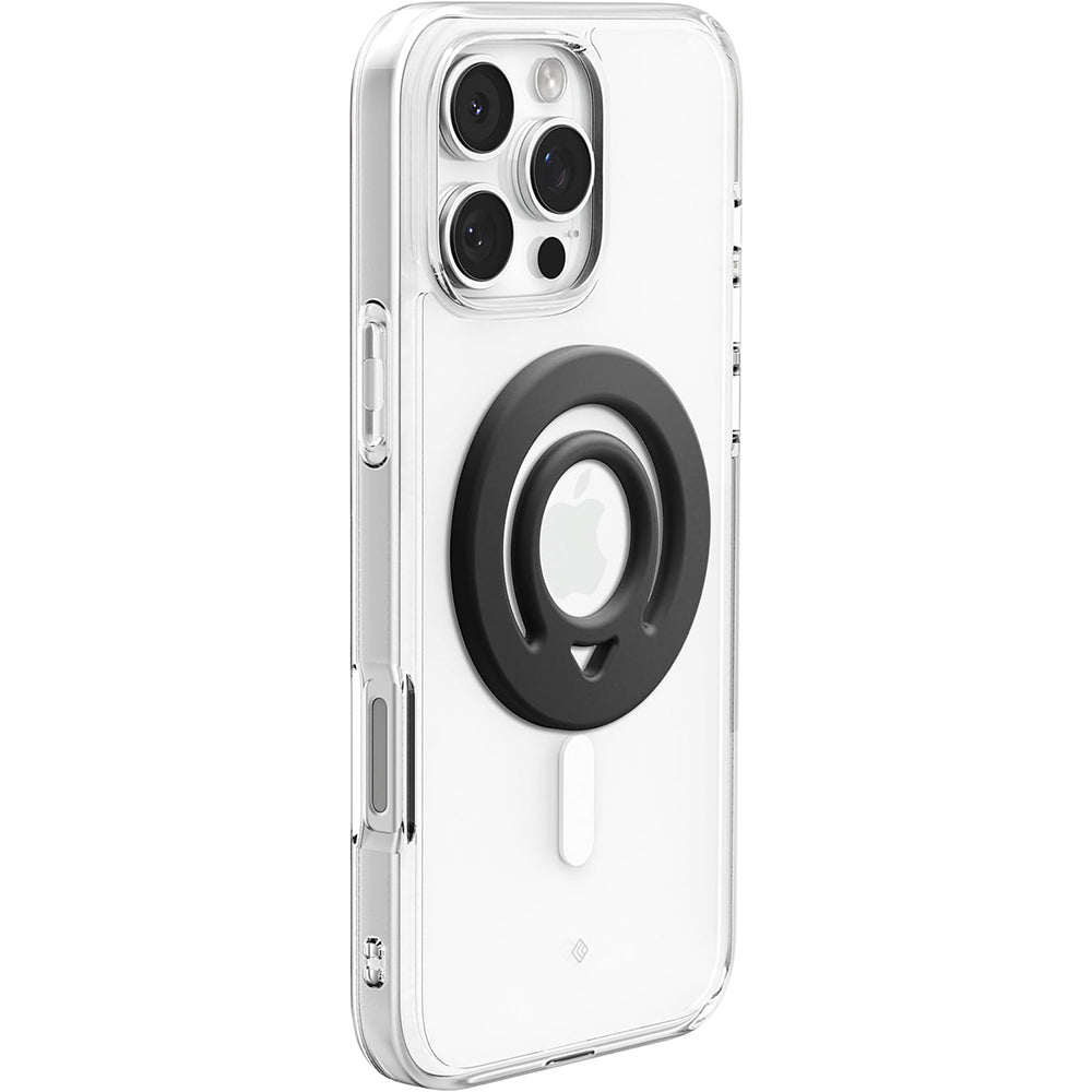 Uchwyt na pierścień Spigen Dual Pop, Uniwersalny, Czarny AMP08886