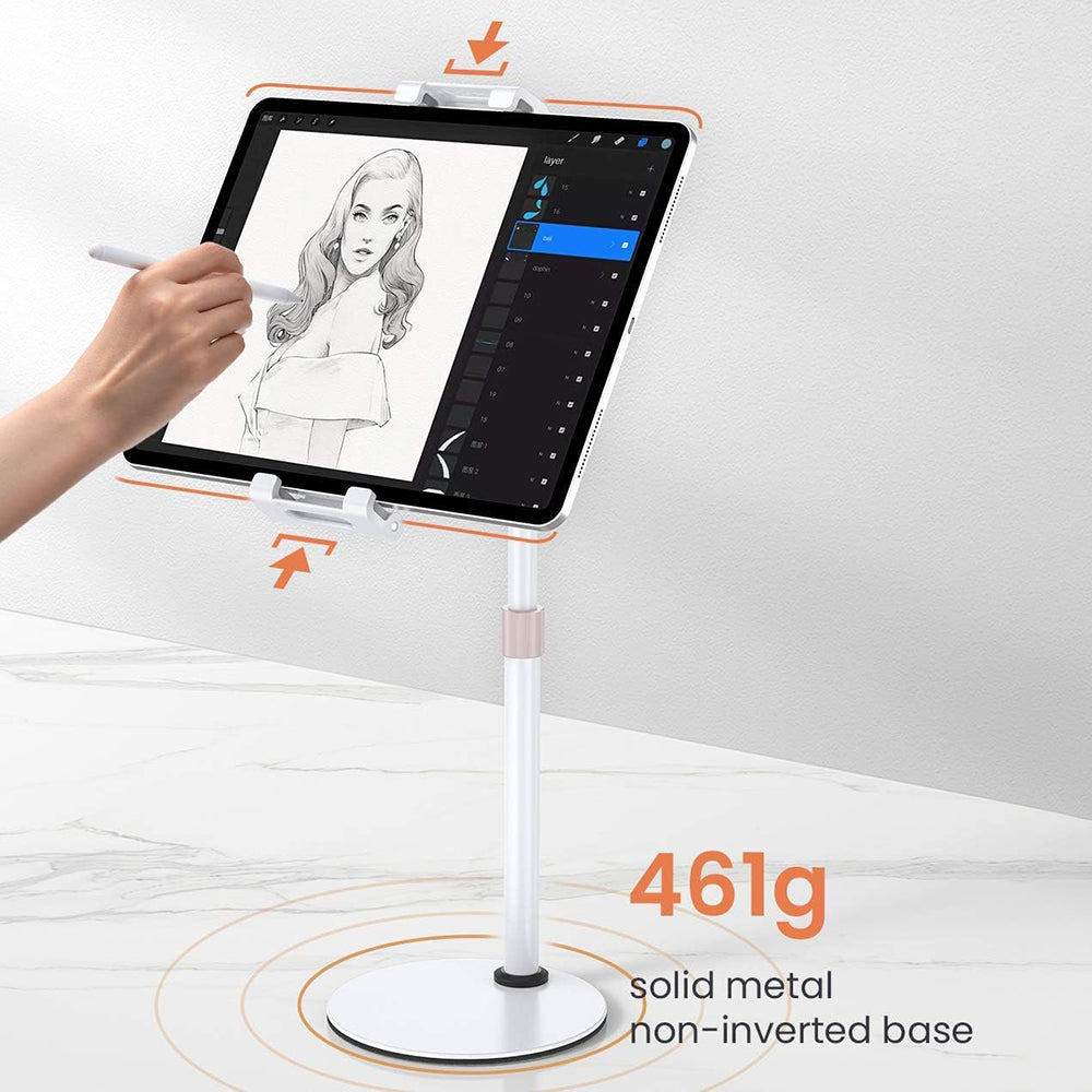 Stojak biurkowy Lisen na telefon / tabletę, 4.7inch - 12.9inch, Czarny YL0420050002