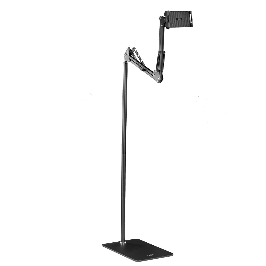 Stojak podłogowy XO Design C137 do tabletu, uniwersalny, czarny