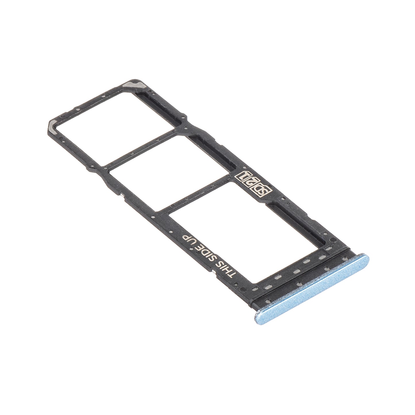 Uchwyt SIM - Karta Motorola Moto E22, Niebieski (Crystal Blue)