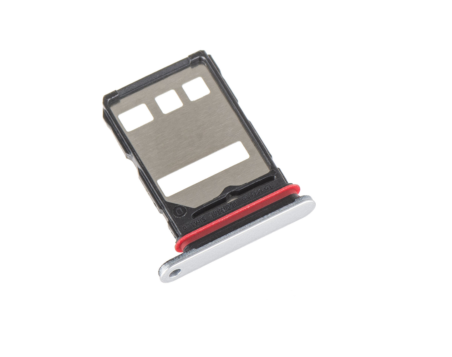 Uchwyt na kartę SIM Honor X7d 5G / 400 Smart 5G, Srebrny, Pakiet Serwisowy 9707ACAL