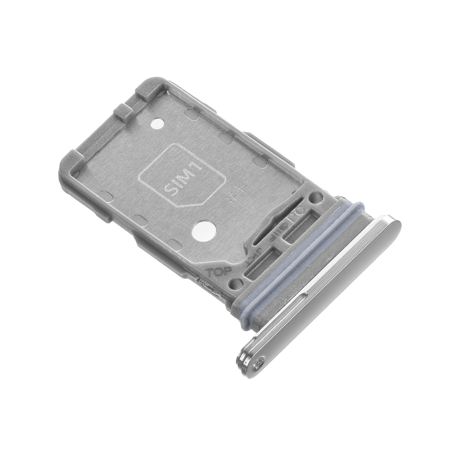 Wkładka na kartę SIM Samsung Galaxy S21 5G G991 / S21+ 5G G996, Dual SIM, Srebrna