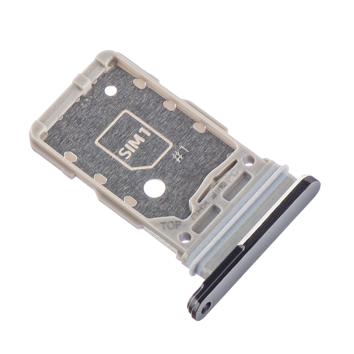 Uchwyt na kartę SIM Samsung Galaxy S21 Ultra 5G G998, czarny (Phantom Black)