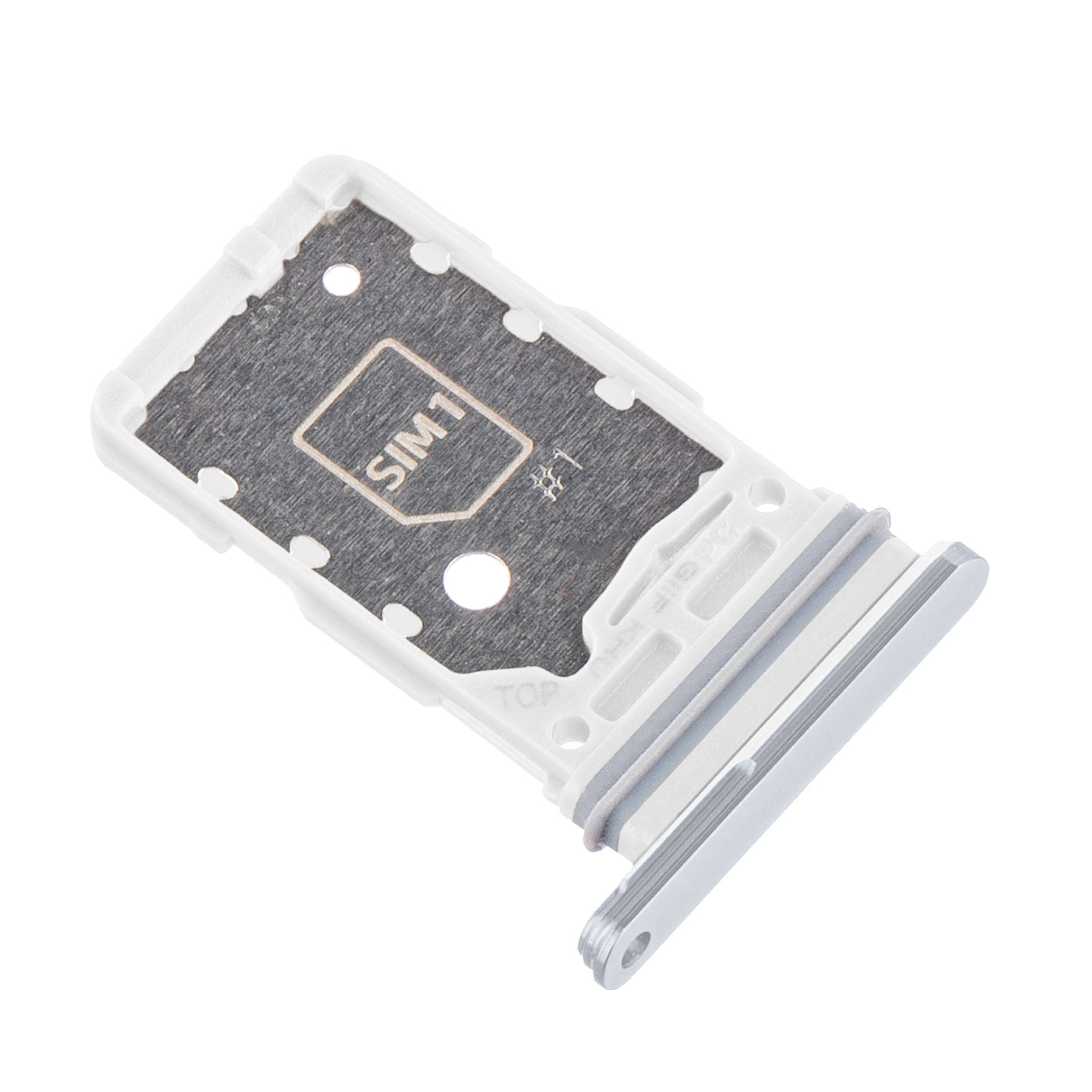 Uchwyt na kartę SIM Samsung Galaxy S21 Ultra 5G G998, srebrny (Phantom Silver)