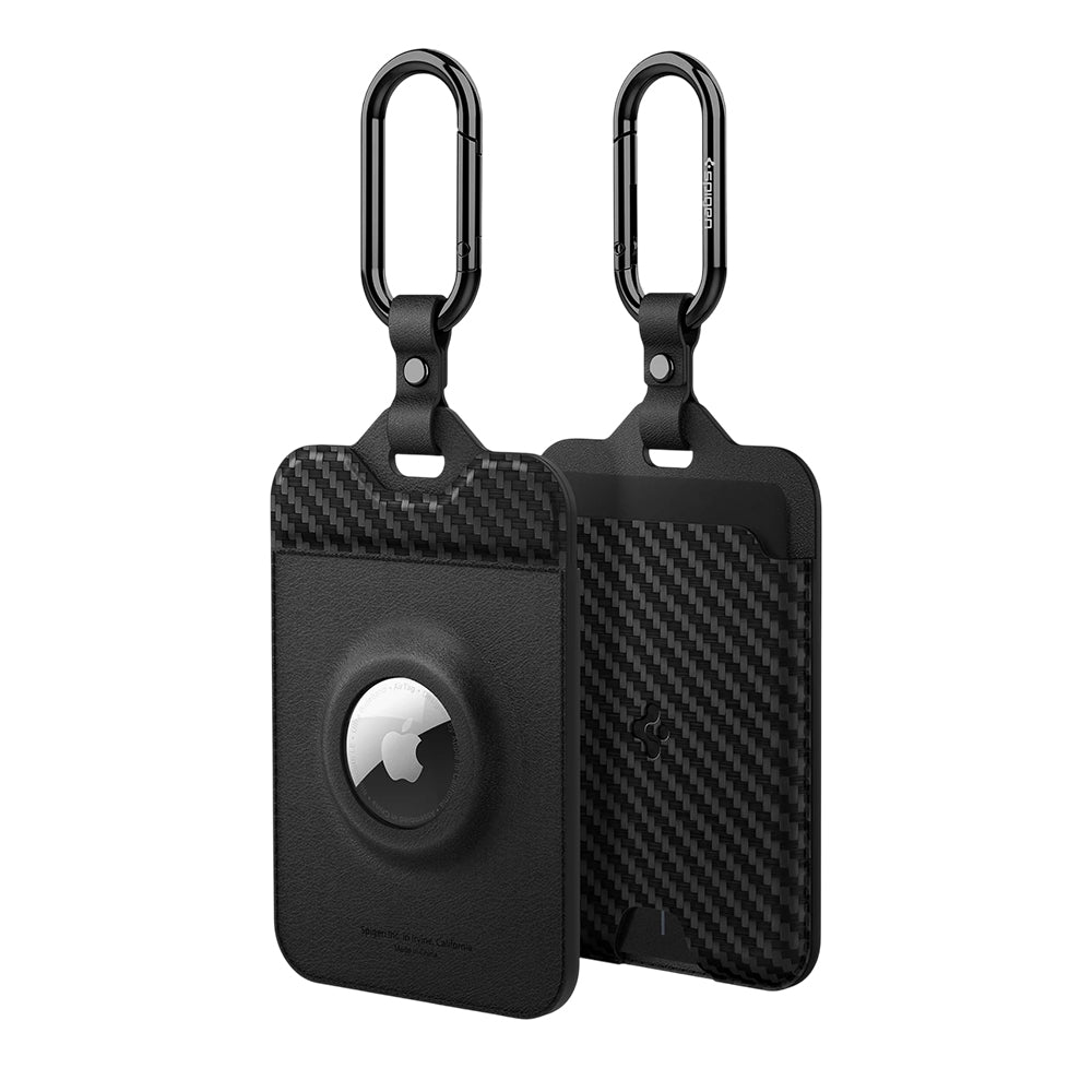 Uchwyt na klucz Spigen Air Fit do Tesla / Apple AirTag, zestaw 2 sztuki ACP08793