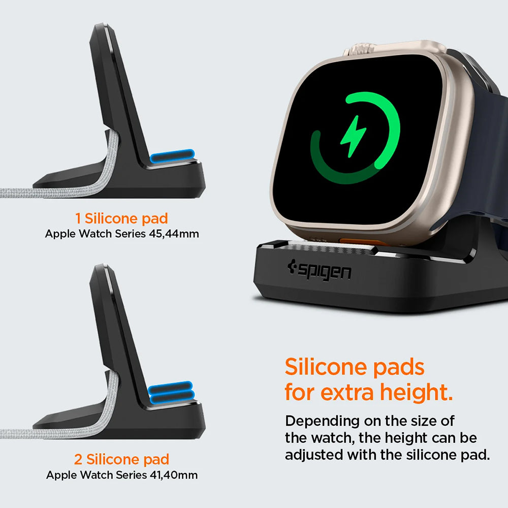 Uchwyt Spigen Rugged Armor do Apple Watch Series, czarny AMP05764
