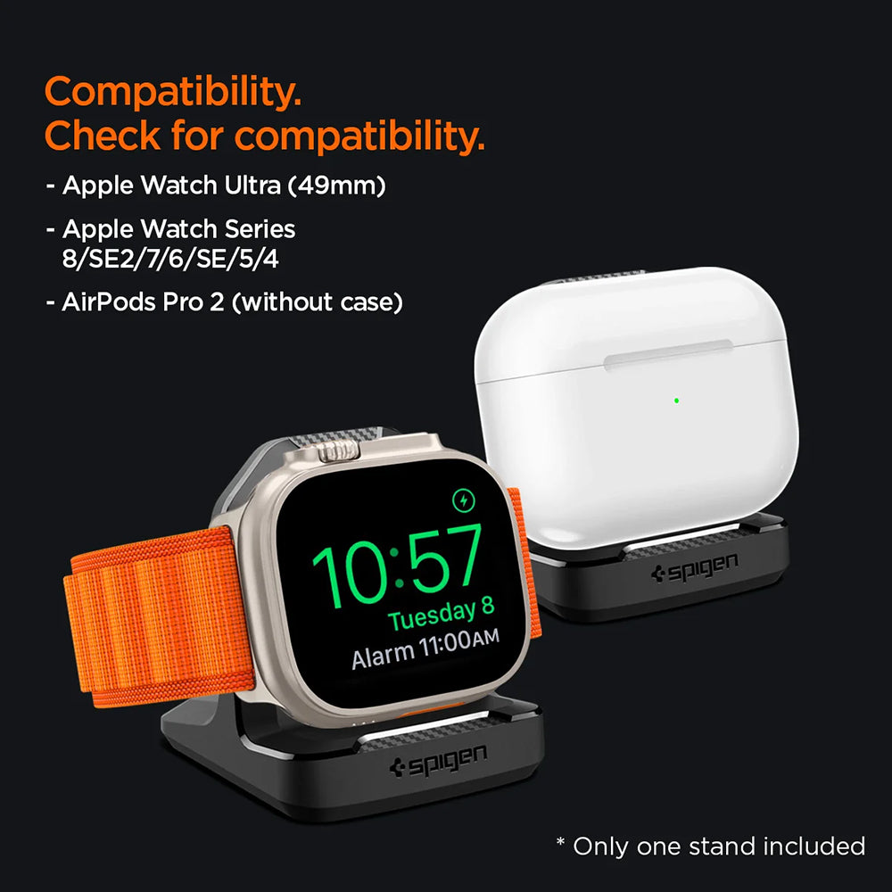 Uchwyt Spigen Rugged Armor do Apple Watch Series, czarny AMP05764