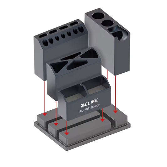 Uchwyt na śrubokręty Relife RL-001F, Szary