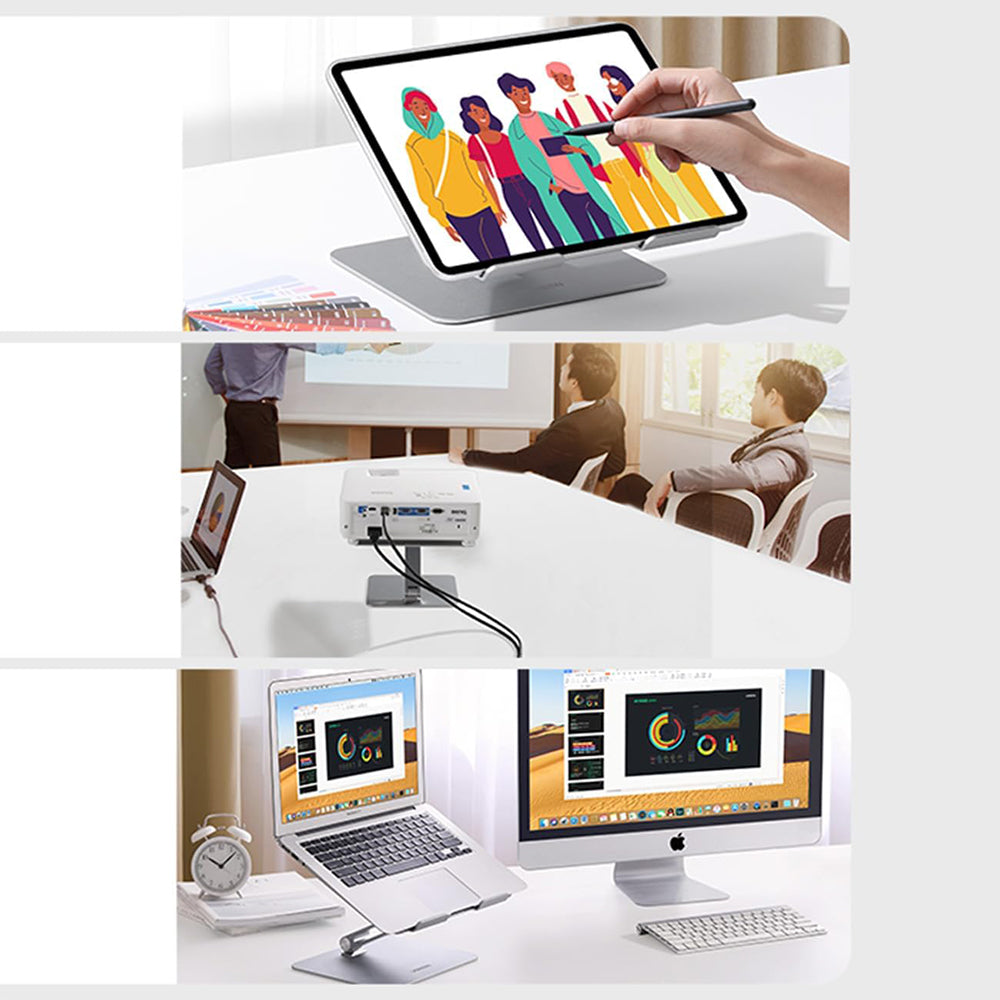 Podstawka UGREEN LP339 (40291) do laptopa 13 cali - 17,3 cala, Srebrna
