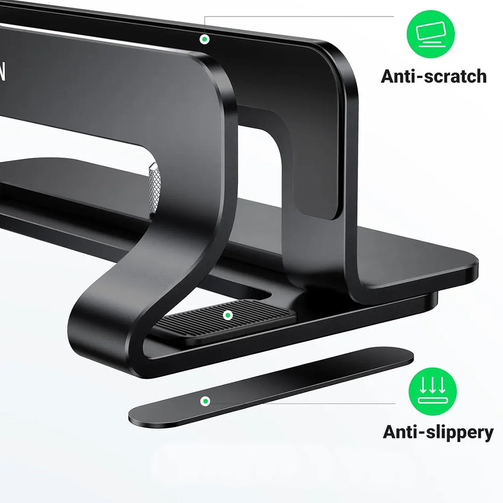 Pionowy Stojak UGREEN LP258 (25706) na Laptop o grubości 12mm - 26mm, Czarny