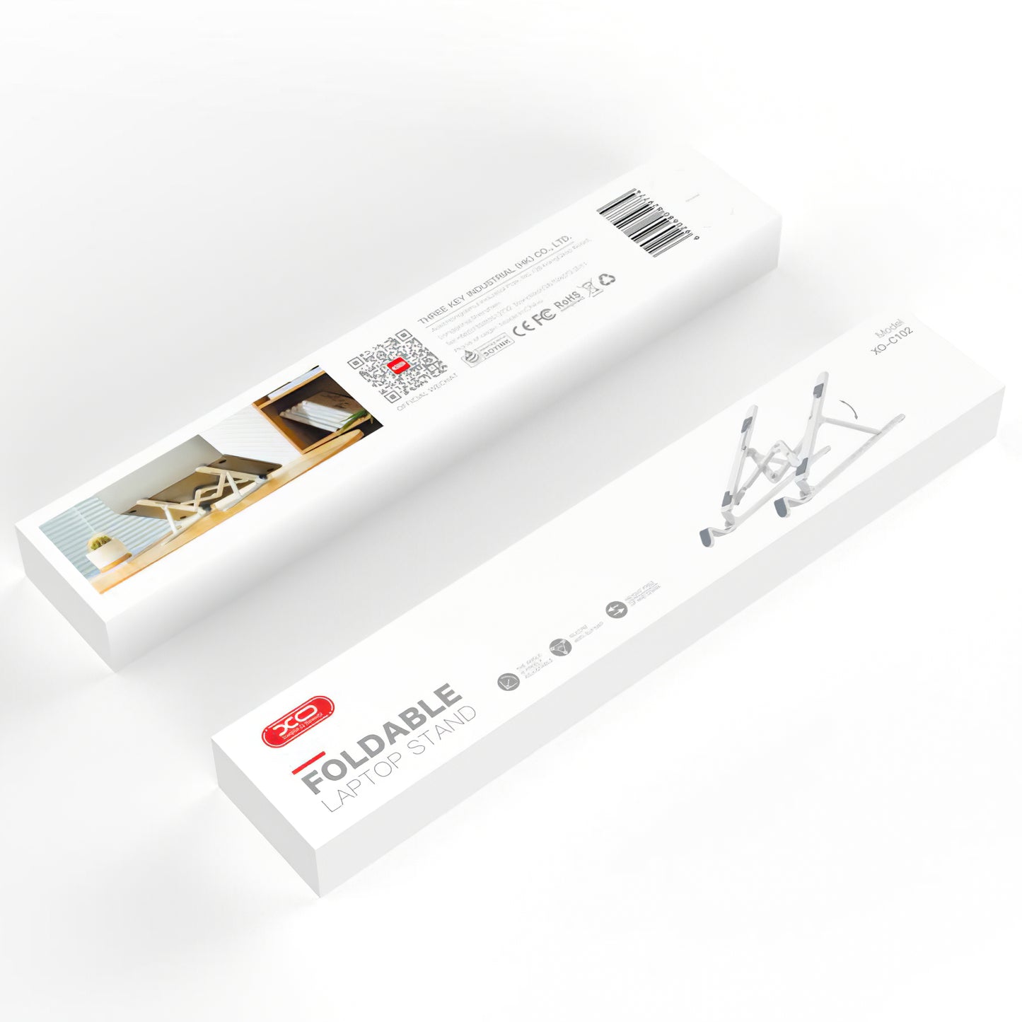 XO Design C102 Laptop Stand for Laptop max.17inch, White