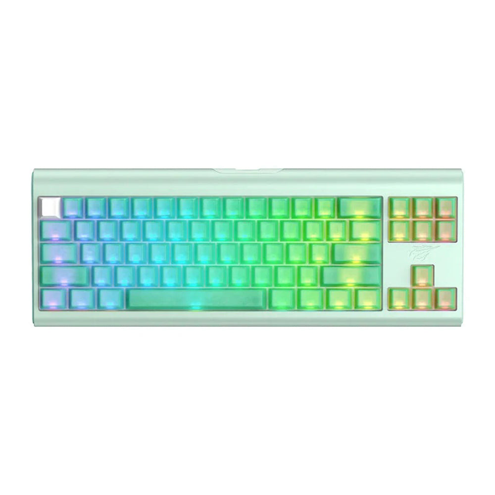 Klawiatura Gaming Wired USB HAVIT KB896L, RGB, 1.2m, Zielona