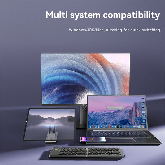 Klawiatura Składana Bluetooth Yesido KB27, Czarna