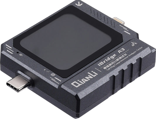 Tester serwisowy QIANLI iBridge A3, Lightning (8 pinów) / USB-C (24 pinów)