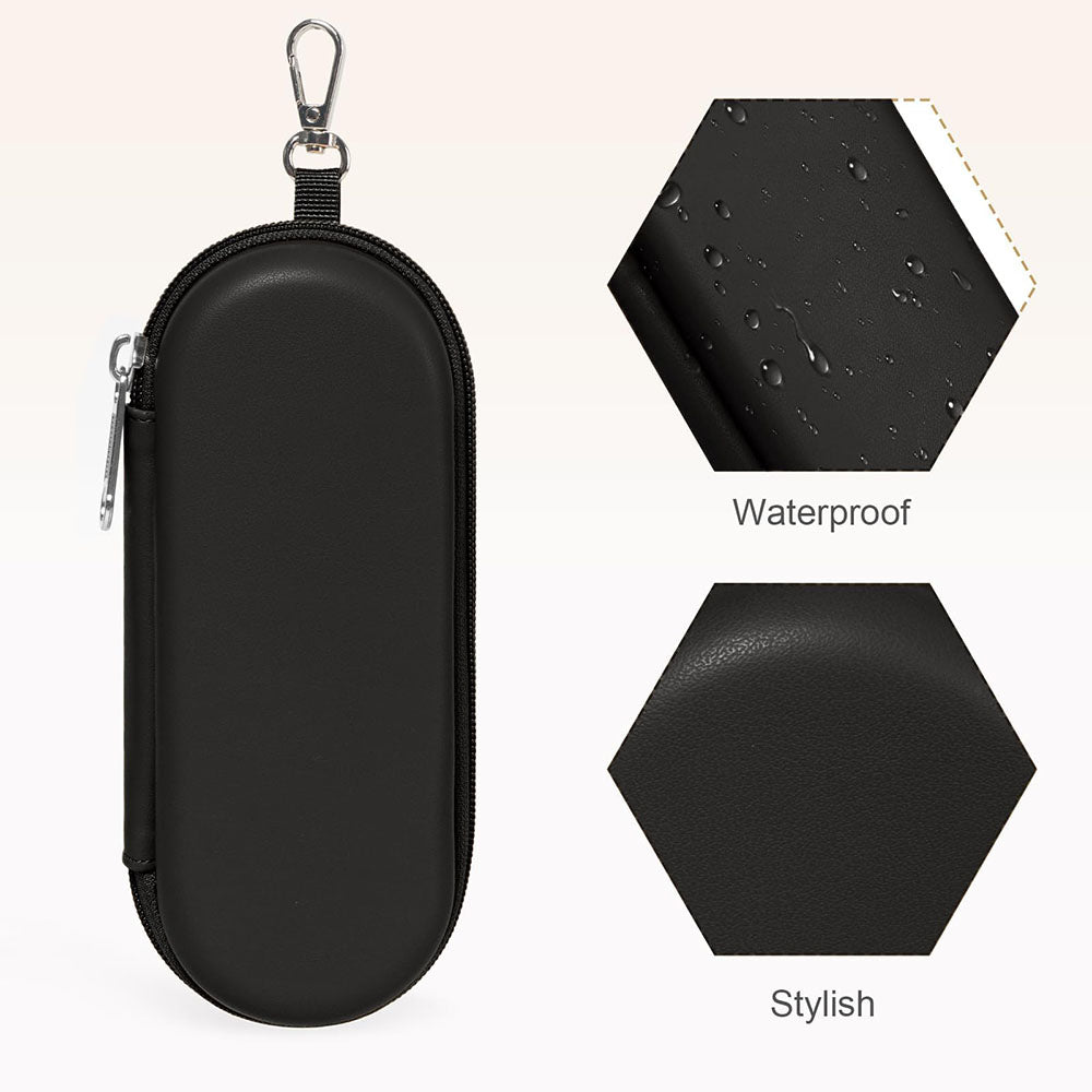 Etui na okulary Techsuit ETJ3, 165mm x 65mm x 40mm, Fioletowy