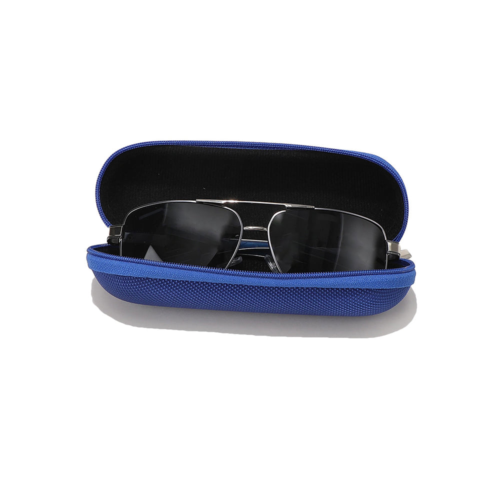 Etui na okulary Techsuit ETOV2, 160mm x 48mm x 45mm, Niebieski