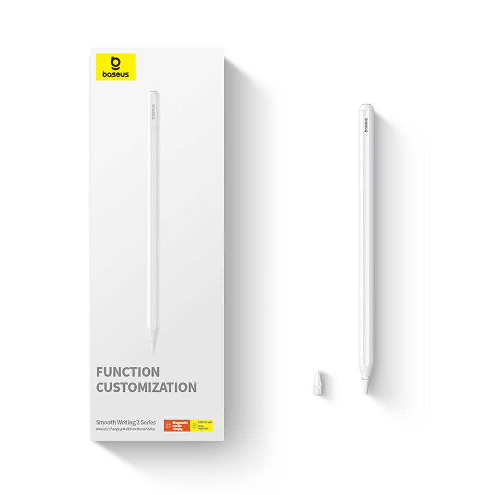 Touch Pen Baseus Smooth Writing 2 Series dla Apple iPad, Wersja Aktywna, Biały P80015805211-00