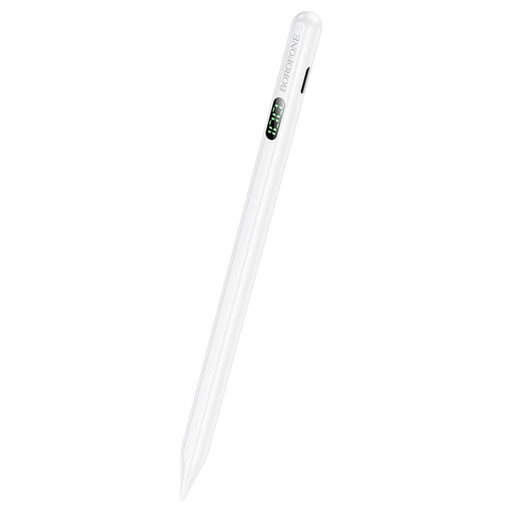 Touch Pen Borofone BG101 dla serii Apple iPad, Wersja Aktywna, Biały