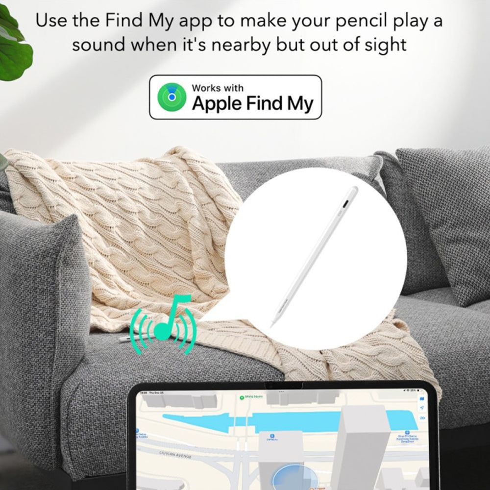 Touch Pen ESR Geo dla Apple iPad, Wersja Aktywna, Biały