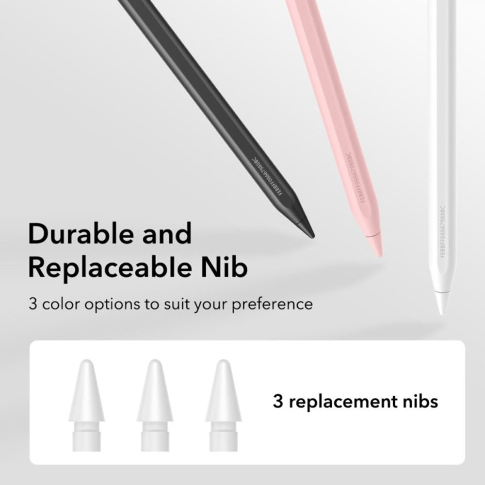 Touch Pen ESR Geo dla Apple iPad, Wersja Aktywna, Biały