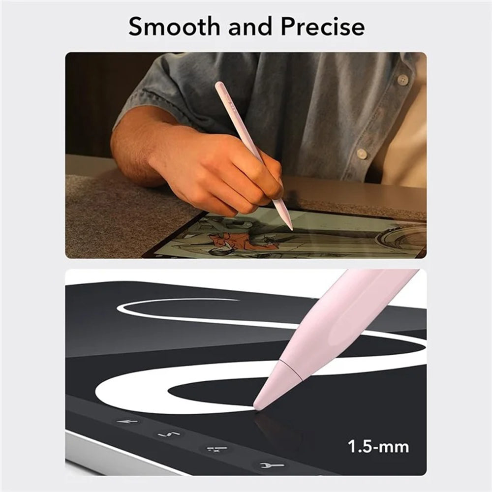 Touch Pen ESR dla Apple iPad, Wersja Aktywna, Różowy