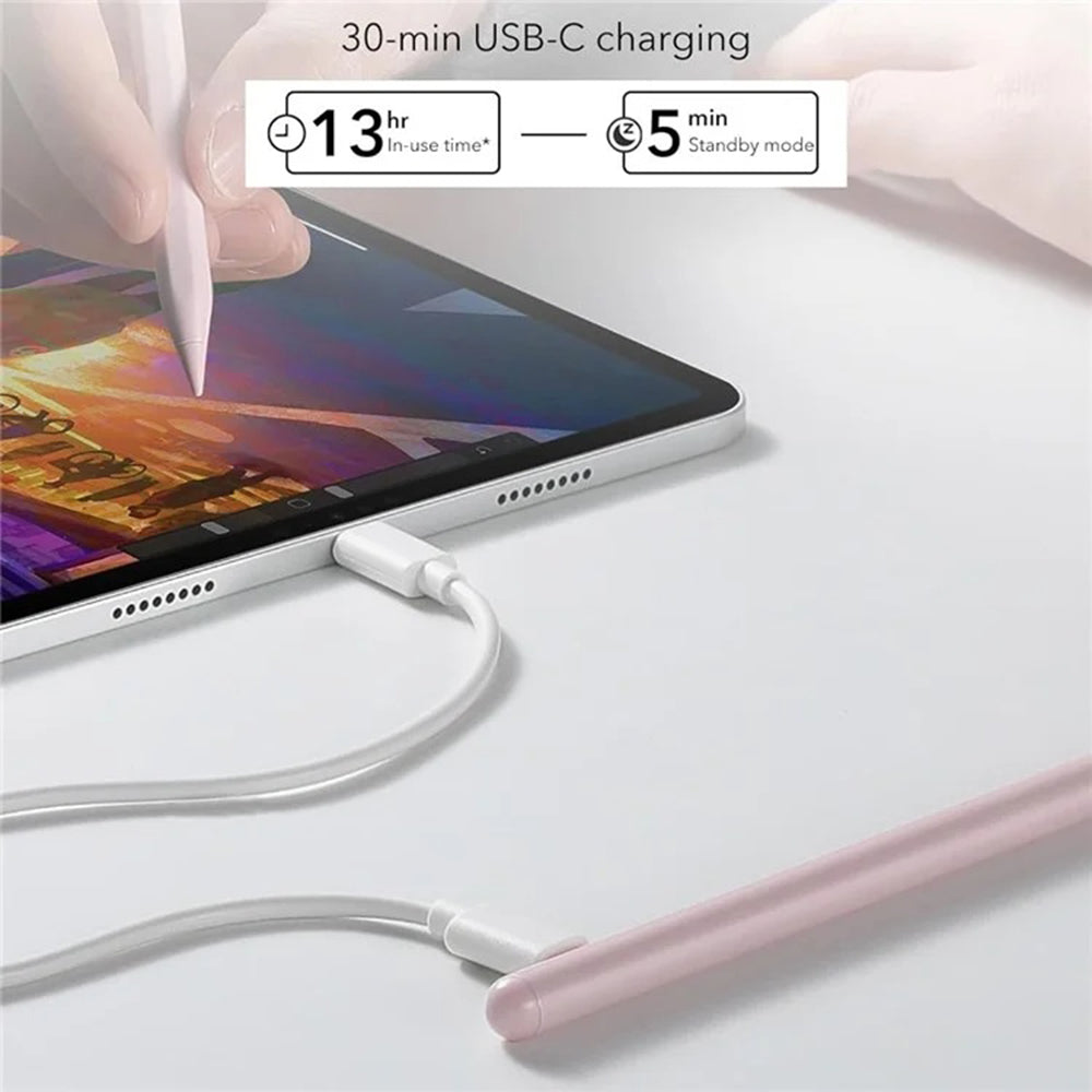 Touch Pen ESR dla Apple iPad, Wersja Aktywna, Różowy
