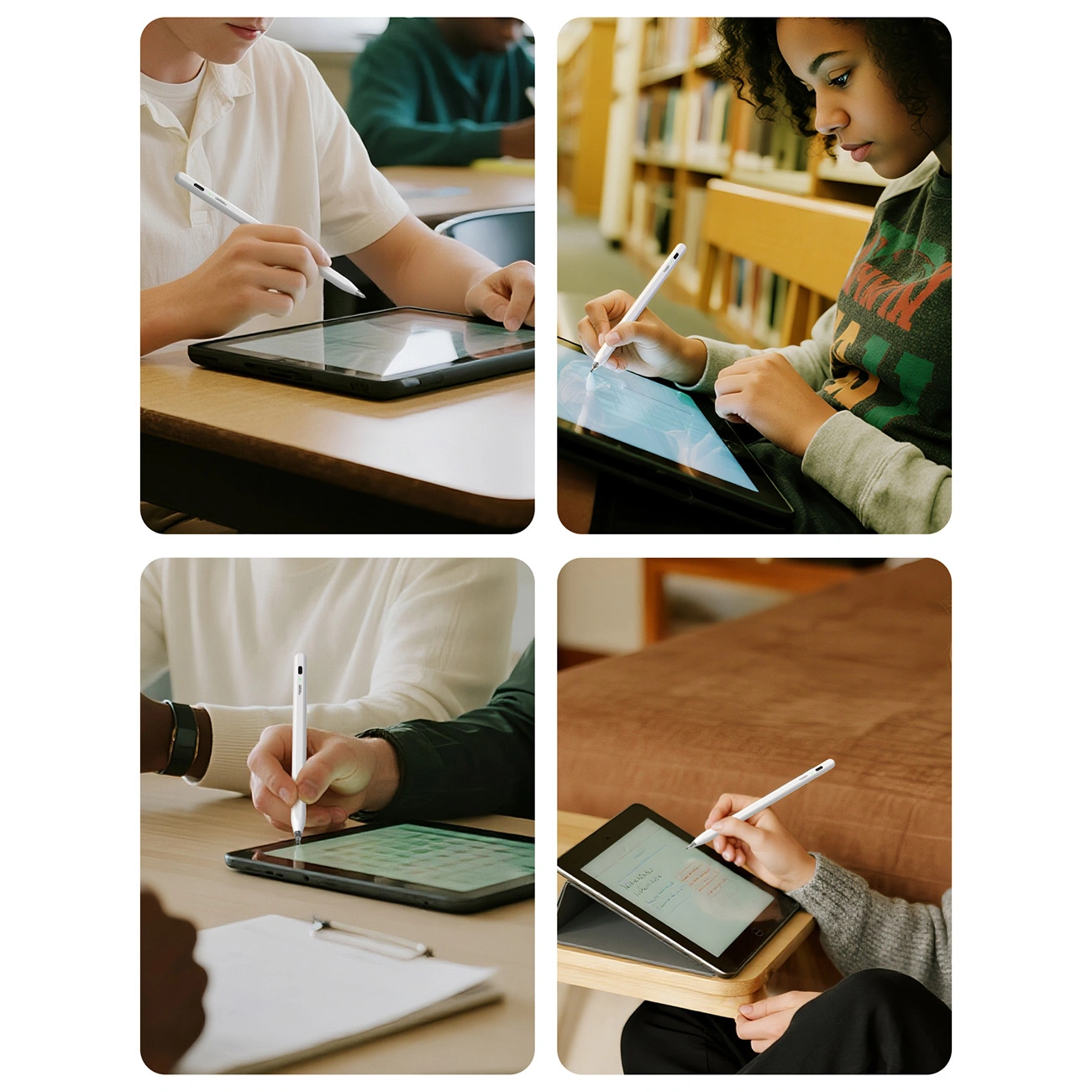 Rysik Metapen Air8 Pro do Apple iPad, Wersja Active, Biały ME-APP172