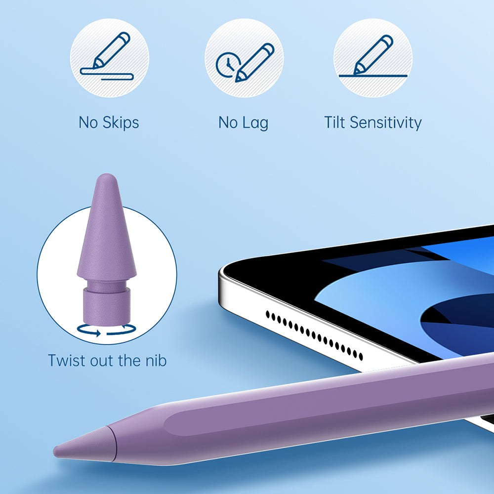 Touch Pen Techsuit AC10SH dla Apple iPad, Wersja Aktywna, Fioletowy