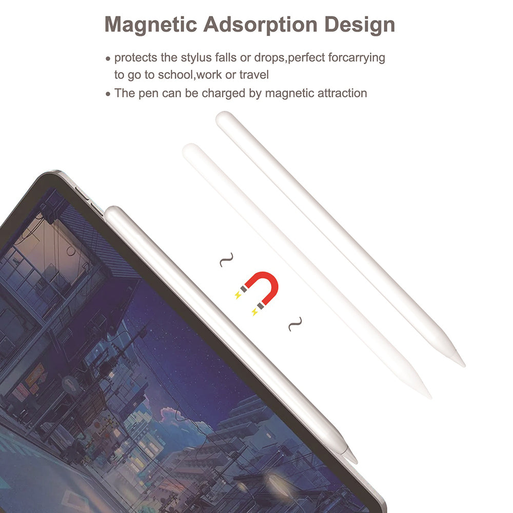 Touch Pen Techsuit M2 dla Apple iPad, Wersja Aktywna, Biały