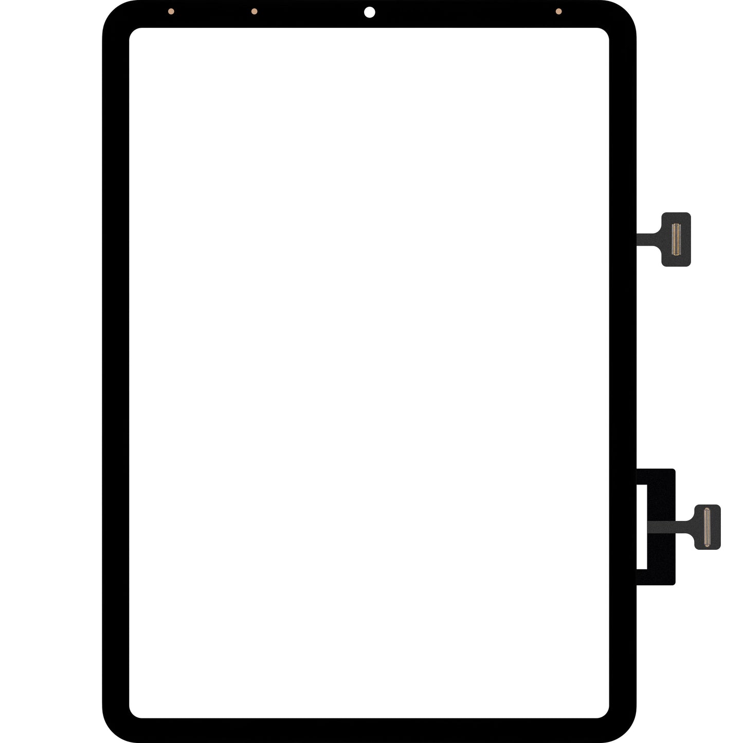 Touchscreen Forward Guard OCA do Apple iPad Air (2020), Czarny