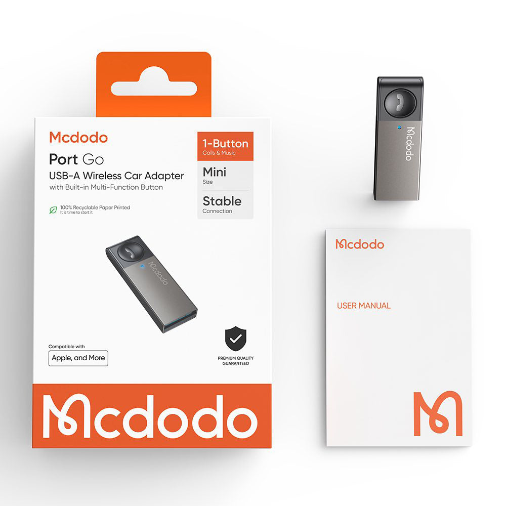 Odbiornik Bluetooth McDodo OT-8250