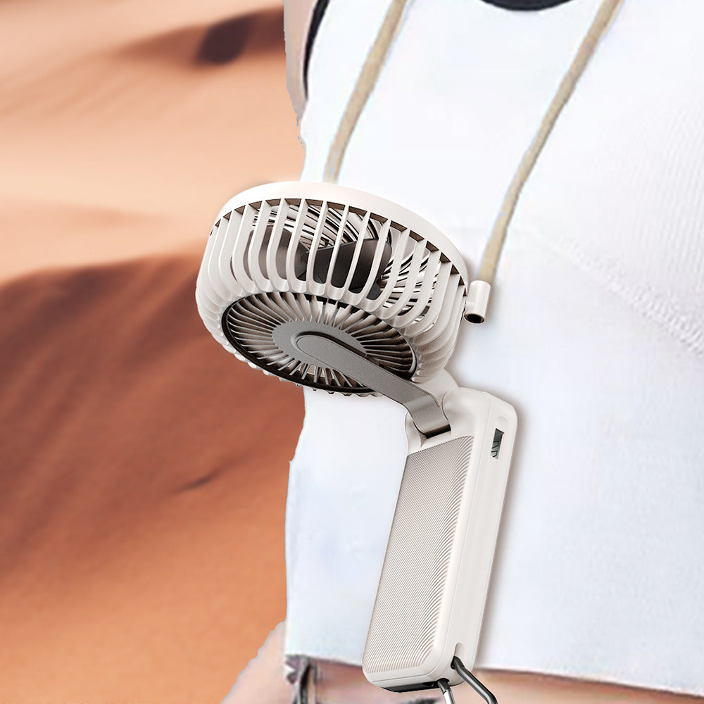 Przenośny wentylator Techsuit Z8, beżowy