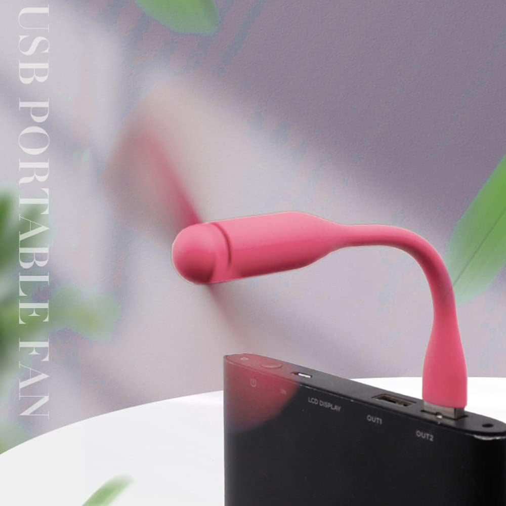 Wentylator USB Techsuit TUF1, Różowy