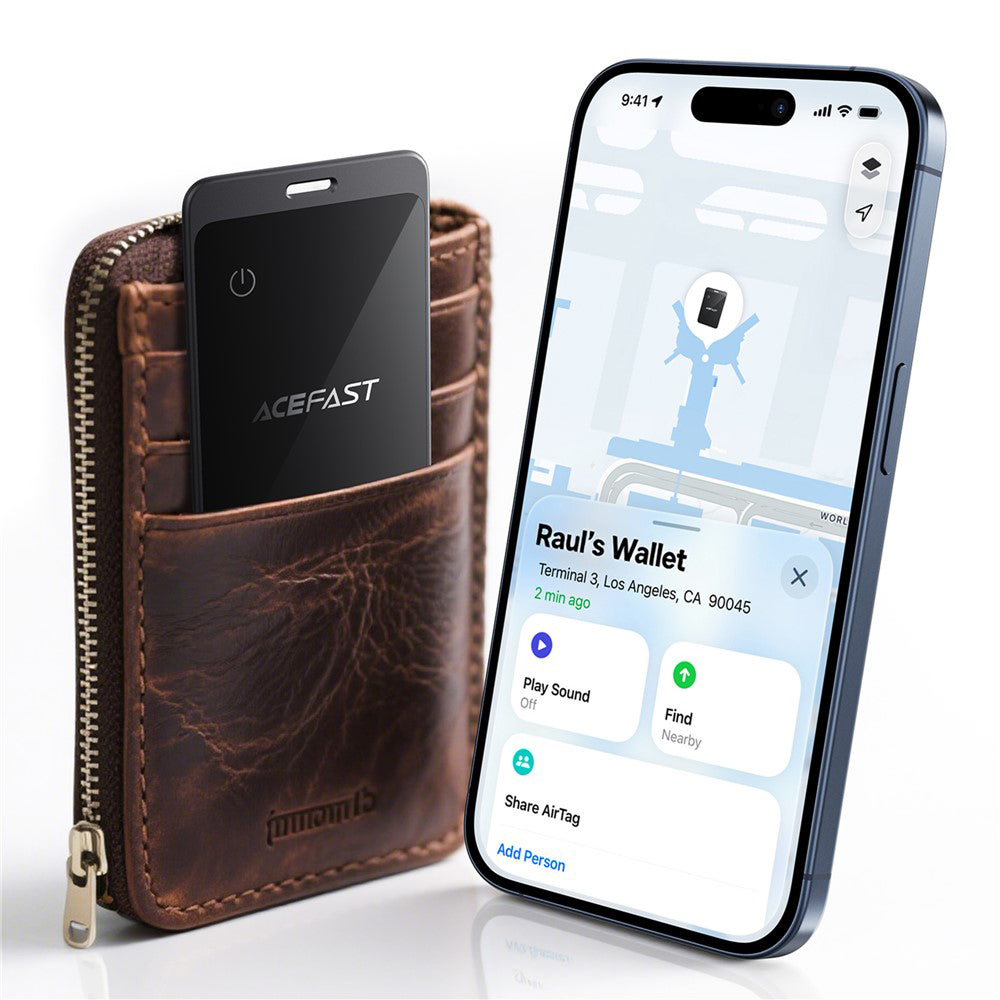 Acefast SmartTag S3 dla serii iOS, Szary