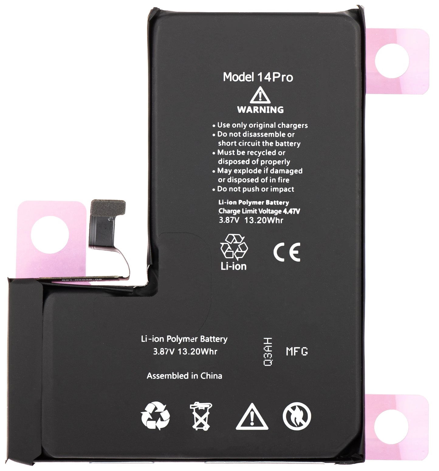 Bateria Apple iPhone 14 Pro, Diagnostyka
