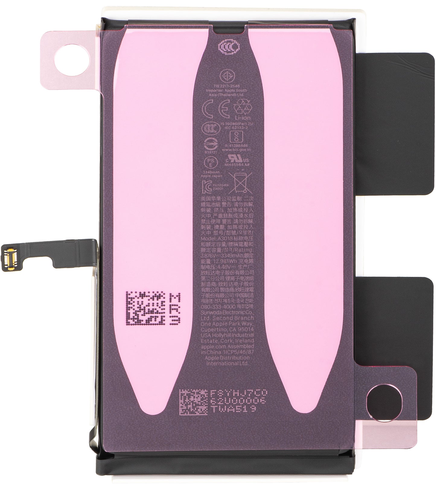 Akumulator Apple iPhone 15, Service Pack 661-35885
