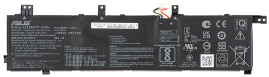 Bateria Asus X532 BATT / COS POLY / C31N1843, 3640mAh, Service Pack 0B200-03430000