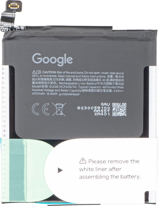Google Pixel 10 Pro Battery, GLE28, Service Pack G949-01443-00