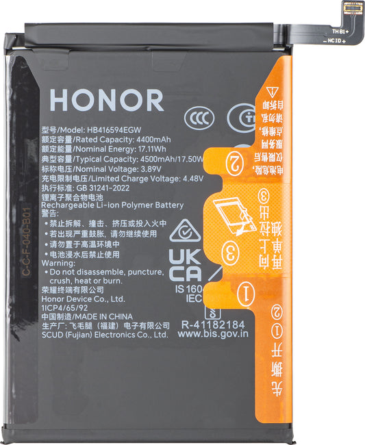 Akumulator Honor 90 Lite / X8a, HB416594EGW, Service Pack 2402AADF