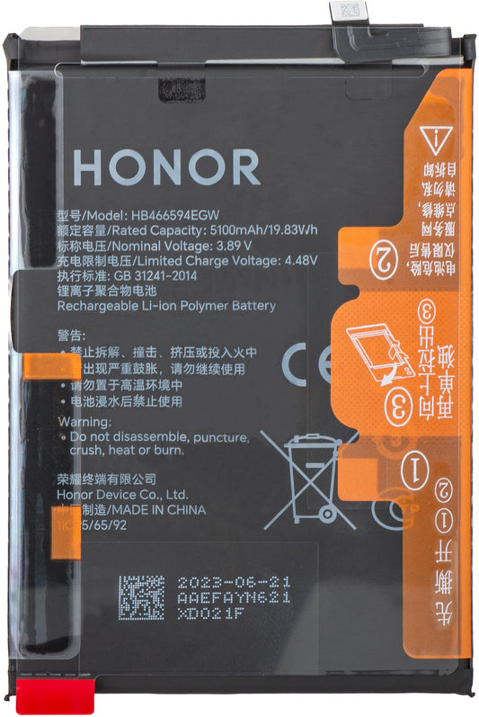 Akumulator Honor X5 Plus, HB466594EGW, Service Pack 2402AAEF