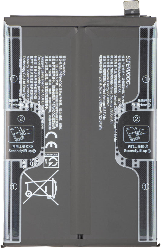 Akumulator Oppo A6k / A6x 4G / A6t 4G, BLPD83, Service Pack 621035000401