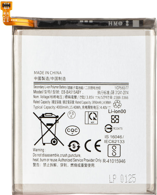 Bateria do Samsung Galaxy A51 A515, EB-BA515ABY